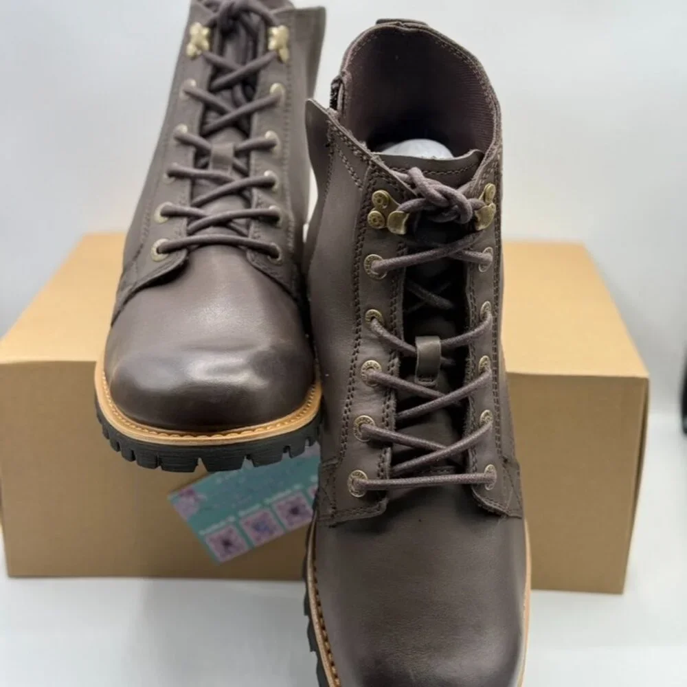 Harley-Davidson Men's Gardner 5-Inch Leather‎ Motorcycle Boots, Brown